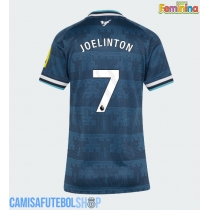 Camisa de time de futebol Newcastle United Joelinton #7 Replicas 2º Equipamento Feminina 2026-27 Manga Curta